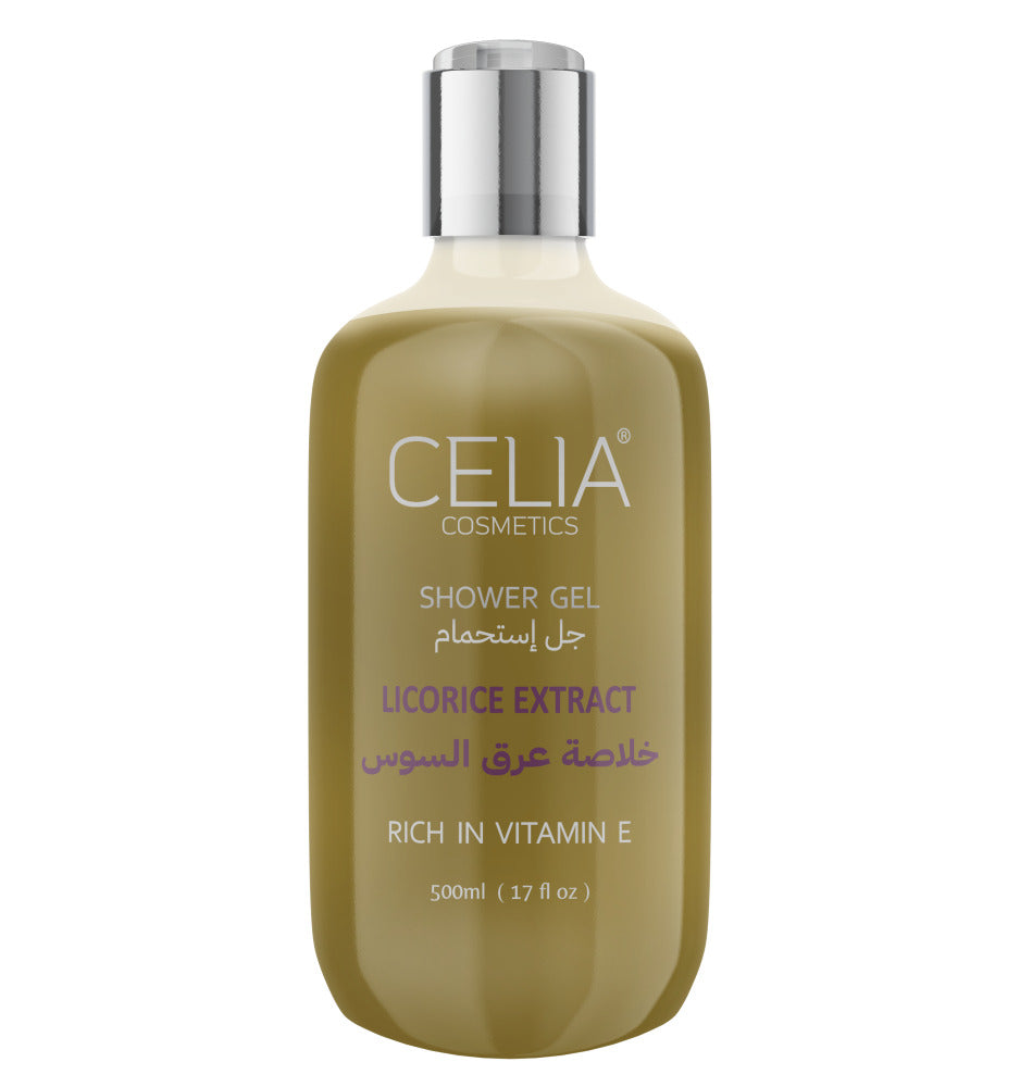 سيليا جل استحمام بخلاصة عرق السوس 500مل