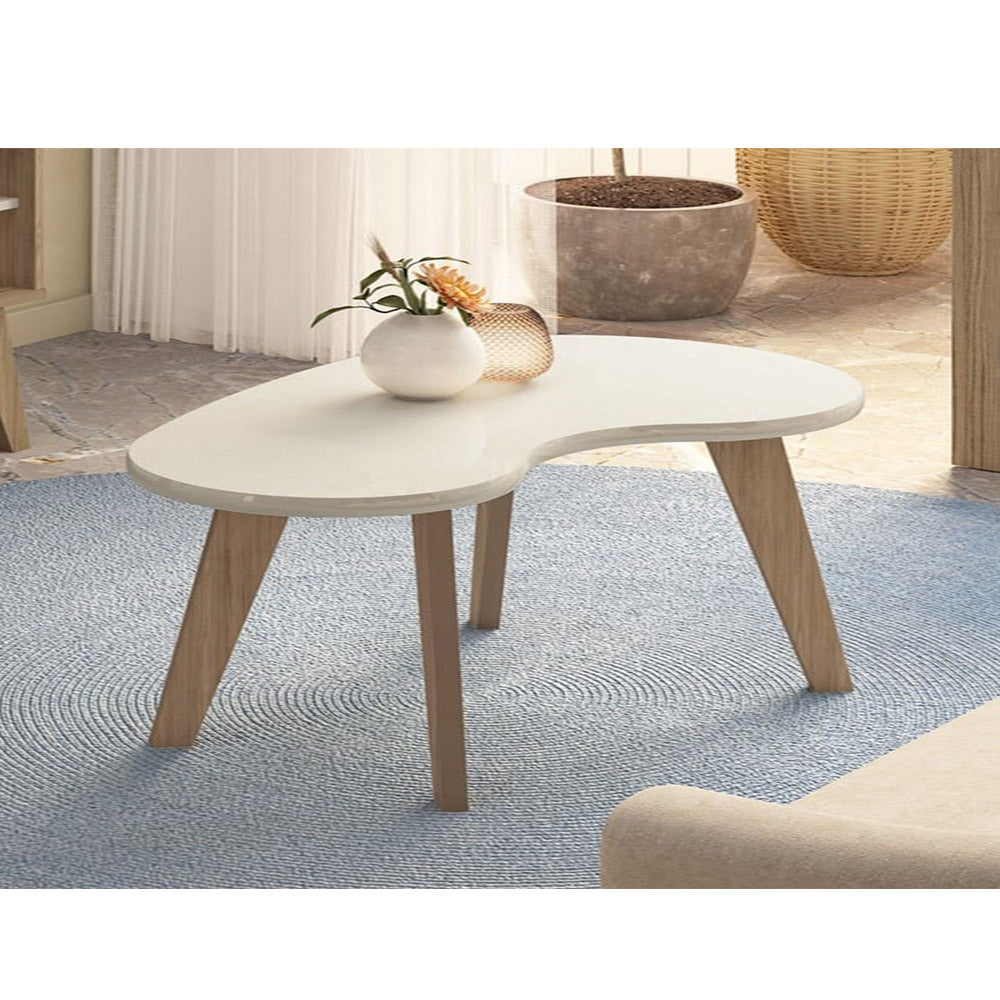 ORGANIC COFFEE TABLE - OFF WHITE