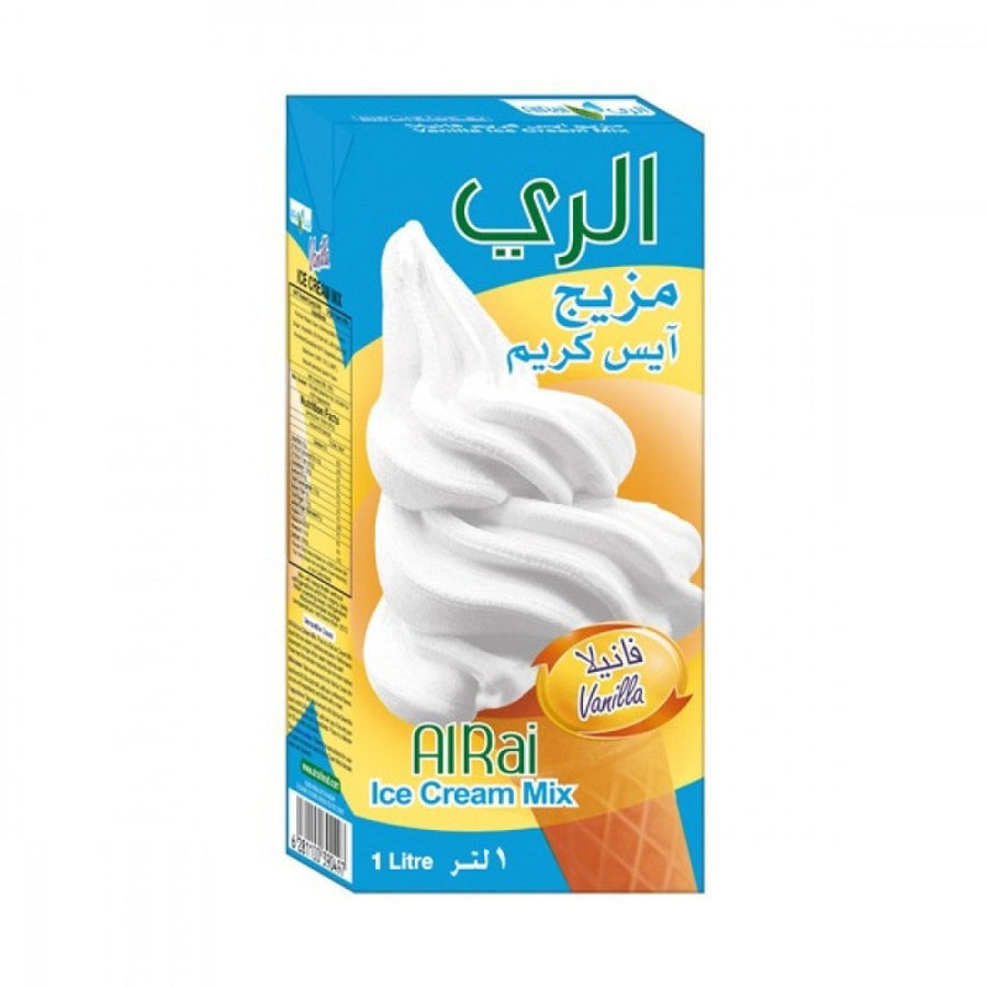 مزيج ايس كريم الري 1 لتر بنكهة الفانيلا