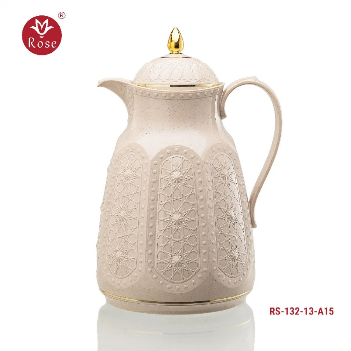 ترمس بلاستيك روز 1.3لتر