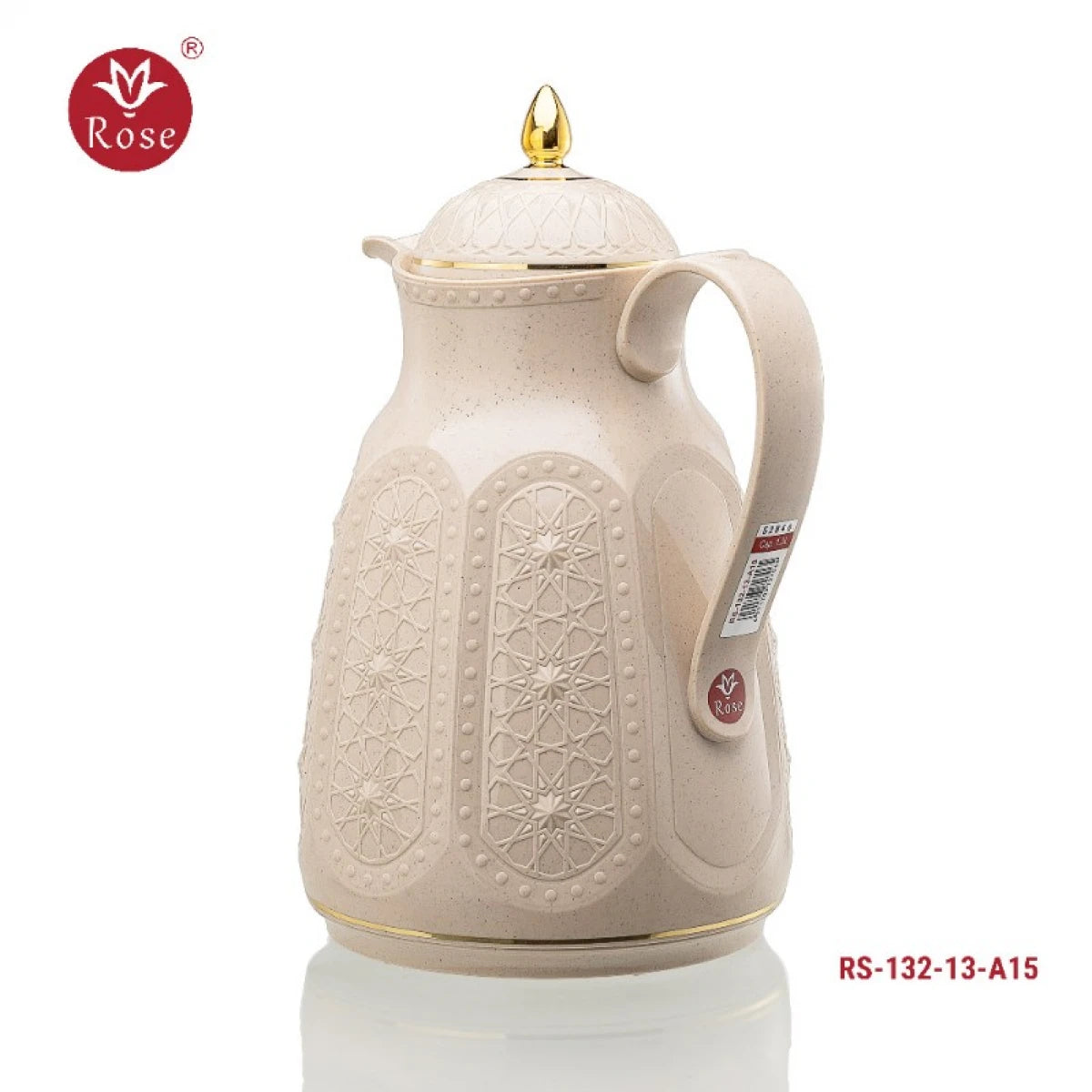 ترمس بلاستيك روز 1.3لتر