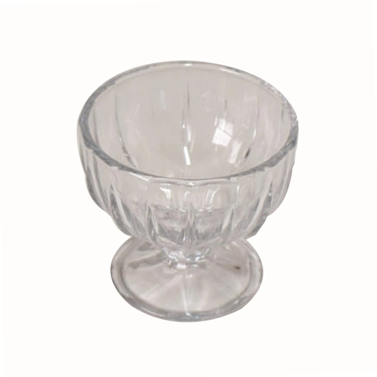 كاسات ايس كريم زجاج 3 قطعة 160مل