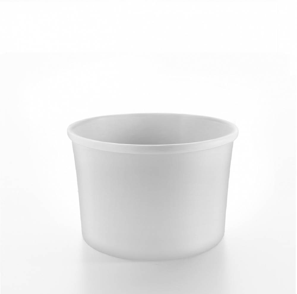 جواد زبدية ورق ابيض مع غطاء شفاف 16 اونز 50ح