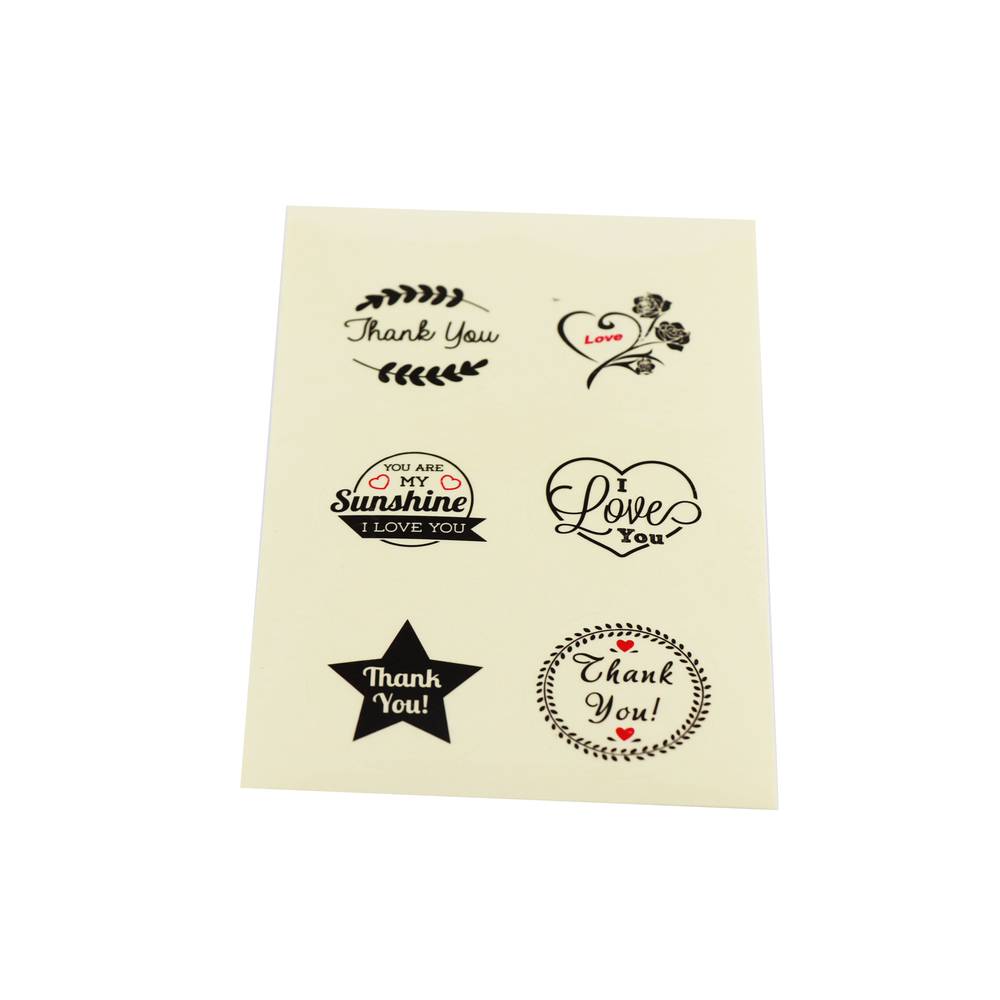 Various phrases stickers