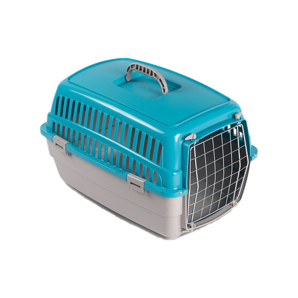 MBS Voyager 背带,带金属门,适用于猫和小型犬 - 小号