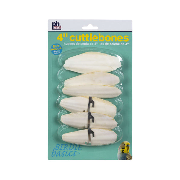 Prevo Cuttlefish Bone Filer for Small Birds, 6 Pieces, 10cm
