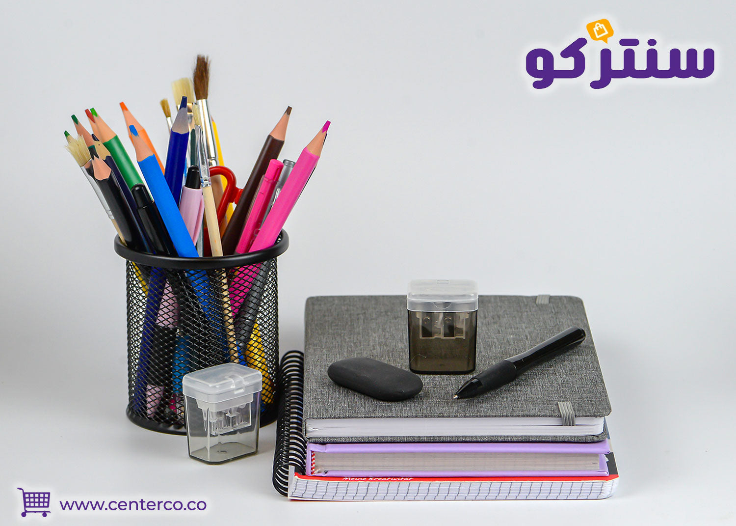 مكتبة قرطاسية متكاملة لكل مستلزمات الدراسة