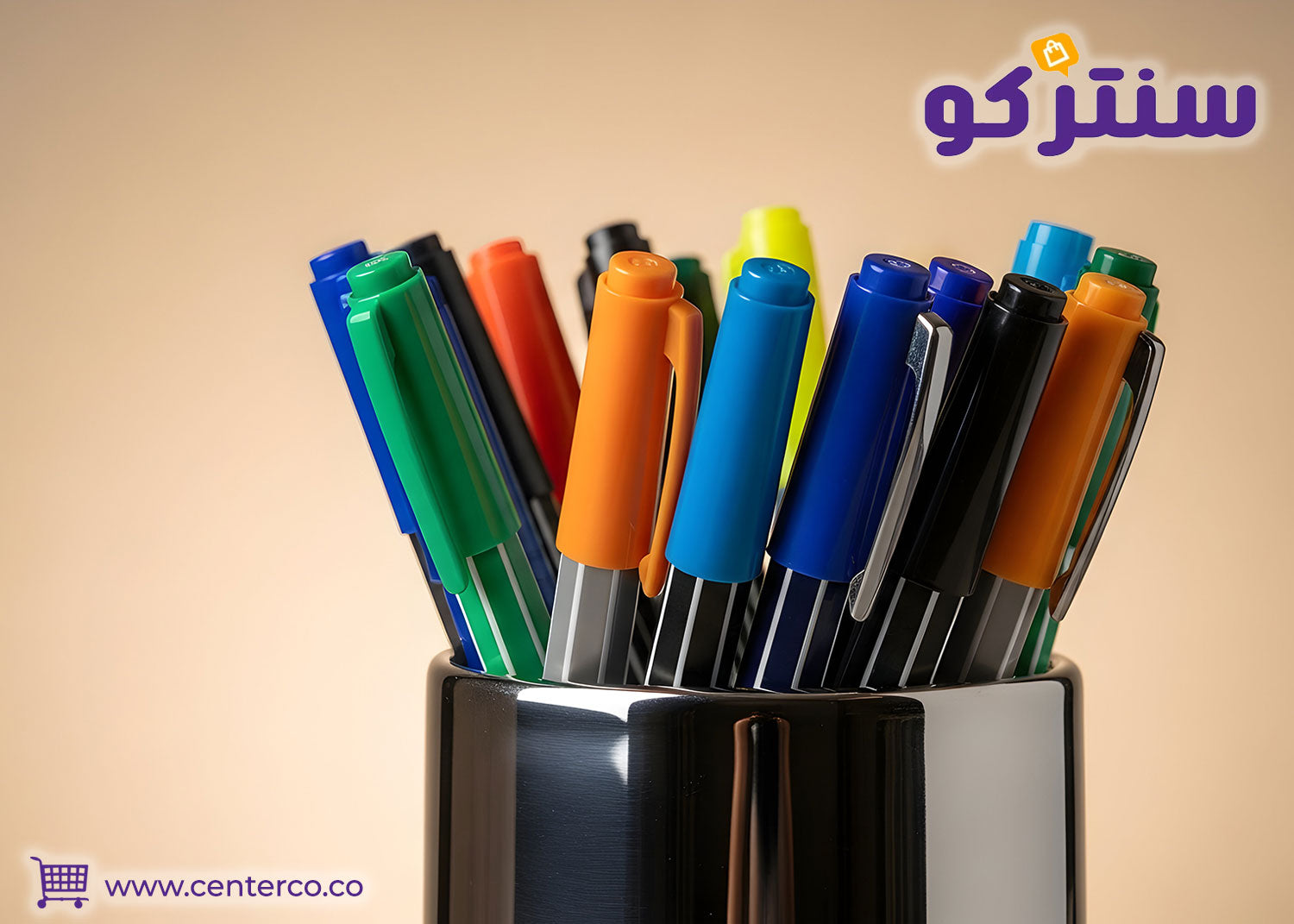 اقلام حبر ملونة لتنظيم الملاحظات والدراسة بسهولة