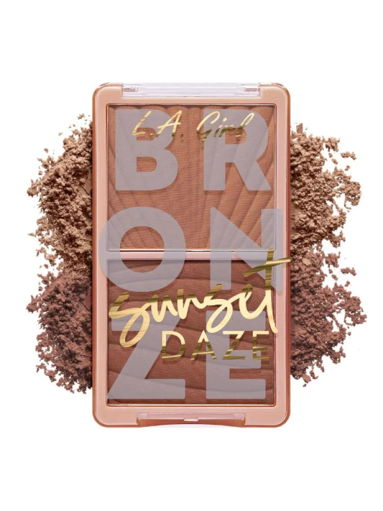 برونزر مضغوط غير لامع صن سيت ديز من ال اي جيرل - 6 جرام