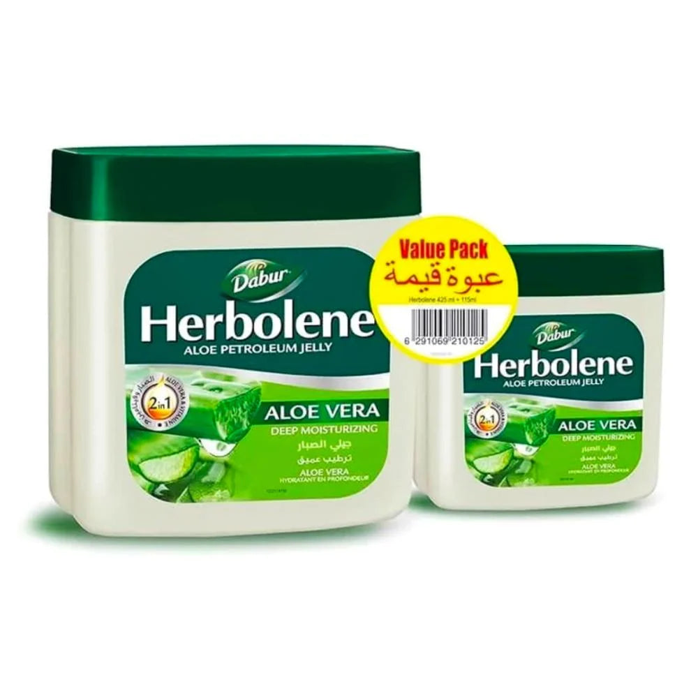 دابر - هيربولين جل مرطب للبشرة بالالوفيرا - 425 مل + 115 مل