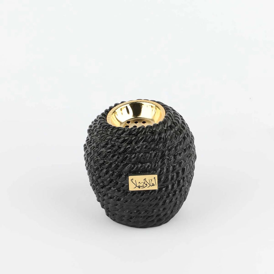 مبخرة خشب اسود بعبارات اهلاً وسهلاً