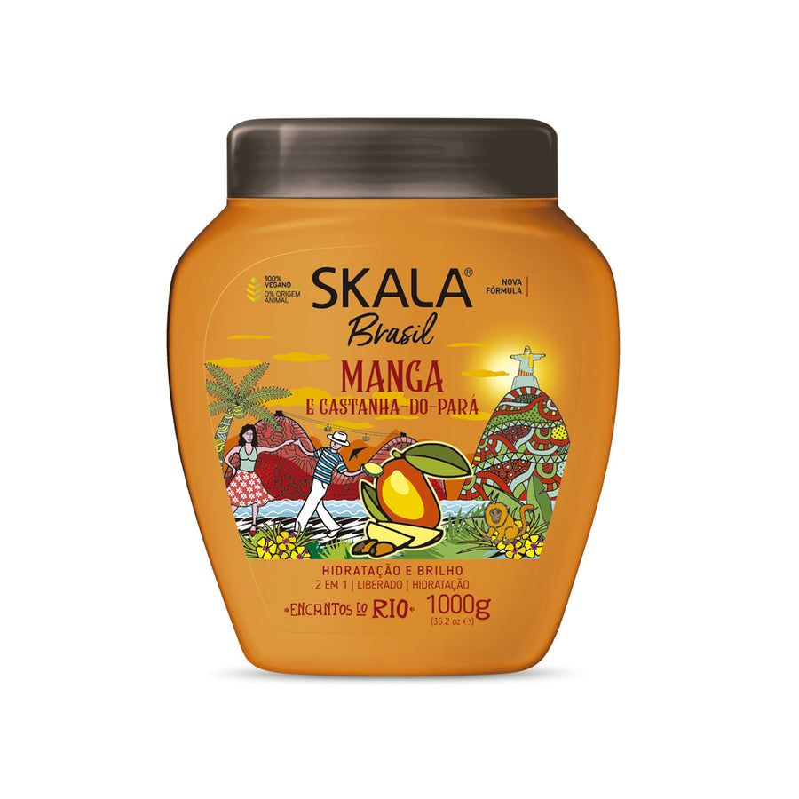 سكالا برازيل كريم معالج للشعر بالمانجو والكستناء البرازيلي 1000جم