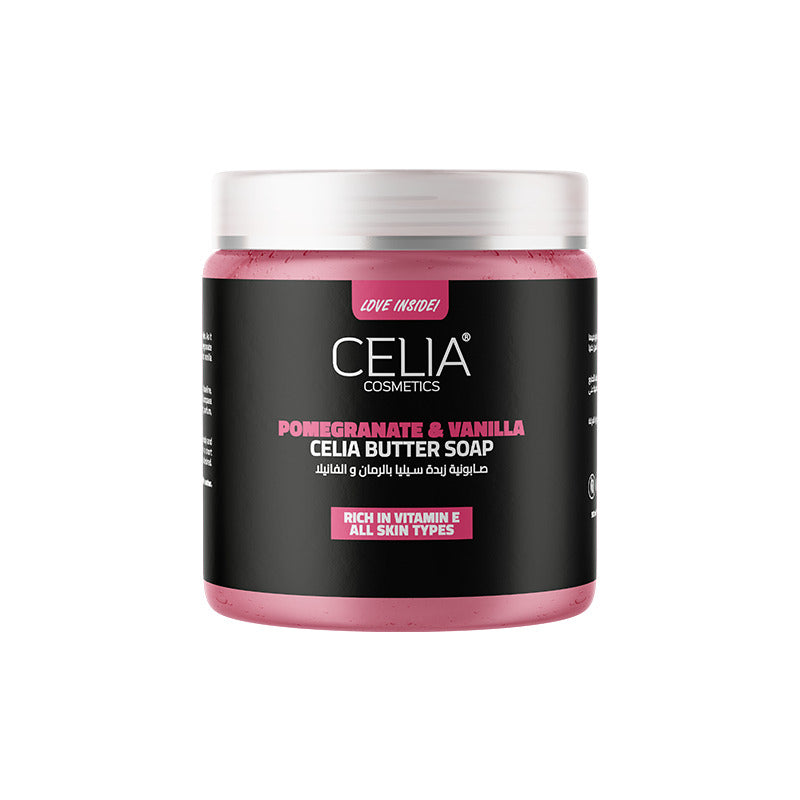 سيليا صابونية زبدة بالرمان والفانيلا 500مل