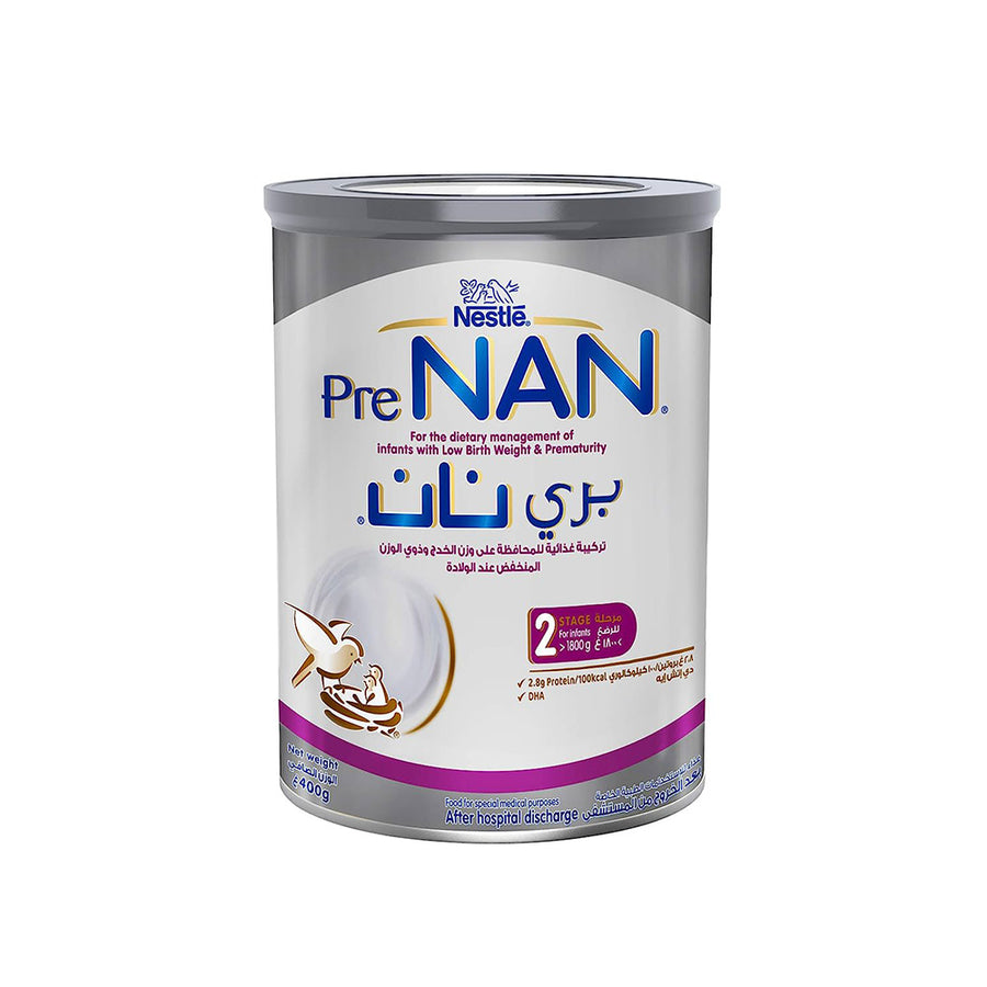 Pre-milk Nan Infant Milk for Premature Infants Stage (2) 400g 