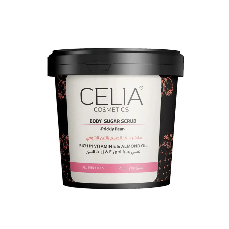 سيليا مقشر سكر زيتي للجسم بالتين الشوكي 600جم