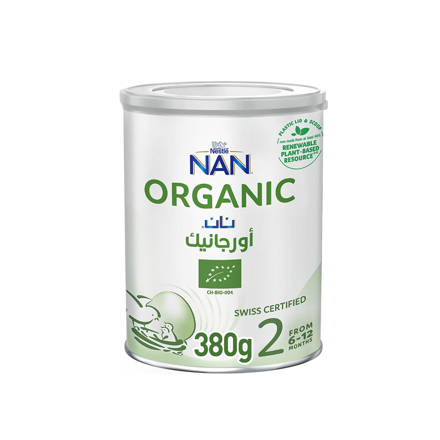 نان اورجانيك حليب اطفال المرحلة (2) 380 جرام