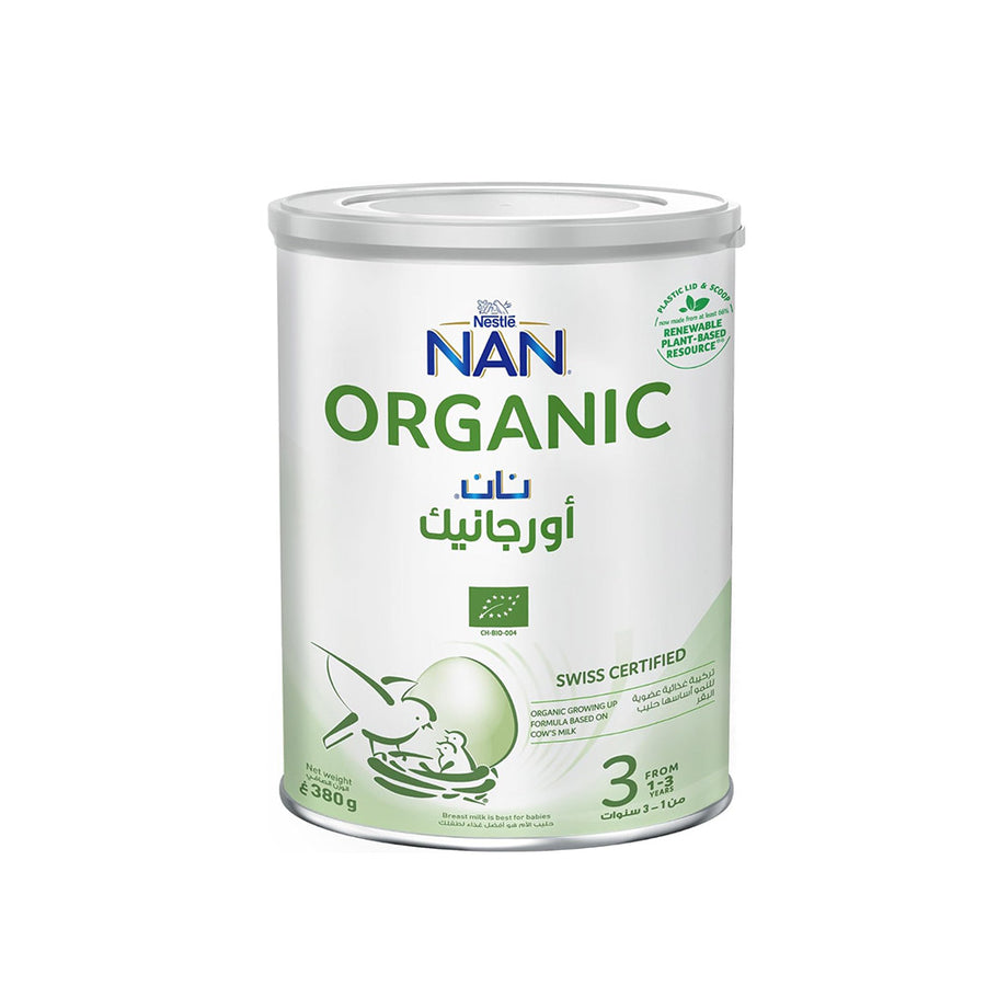 نان اورجانيك حليب اطفال المرحلة (3) 380 جرام