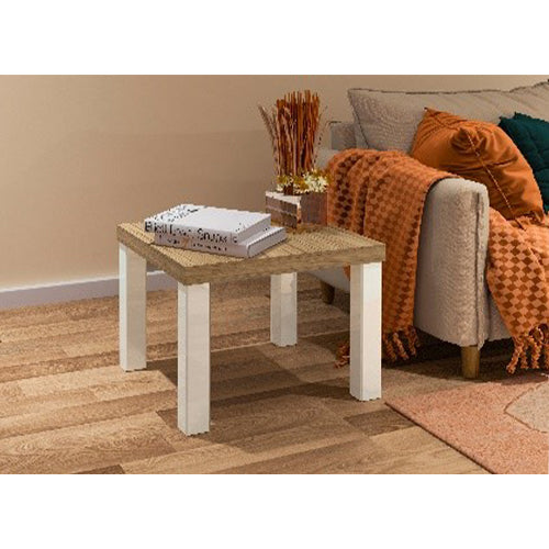 अप एंड टेबल - ओक / ऑफ व्हाइट