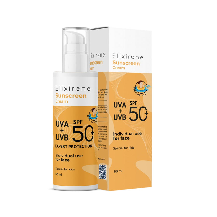 एलेक्सिरिन सनस्क्रीन क्रीम फॉर किड्स एसपीएफ 50+ 100ml