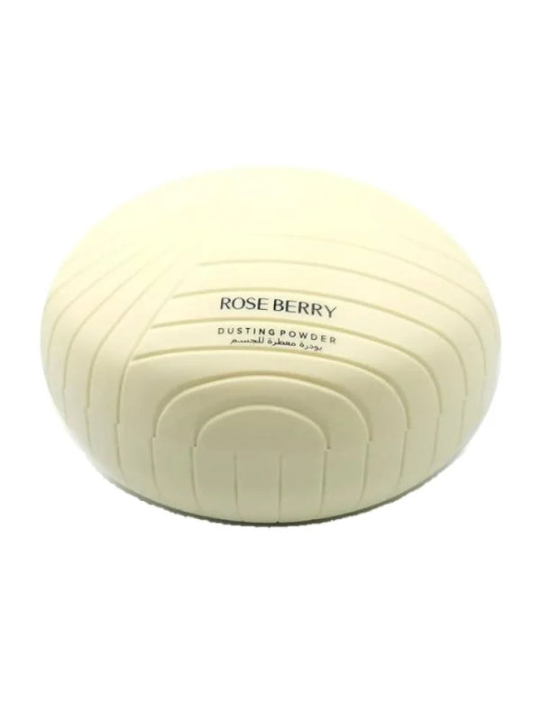 بودرة معطرة للجسم بتركيز عالٍ برائحة التوت الوردي من روز بيري - 200 جرام