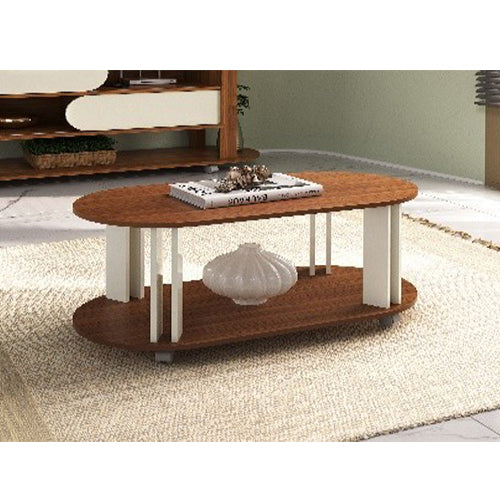 MUNDI COFFEE TABLE - CEDAR / OFF WHITE