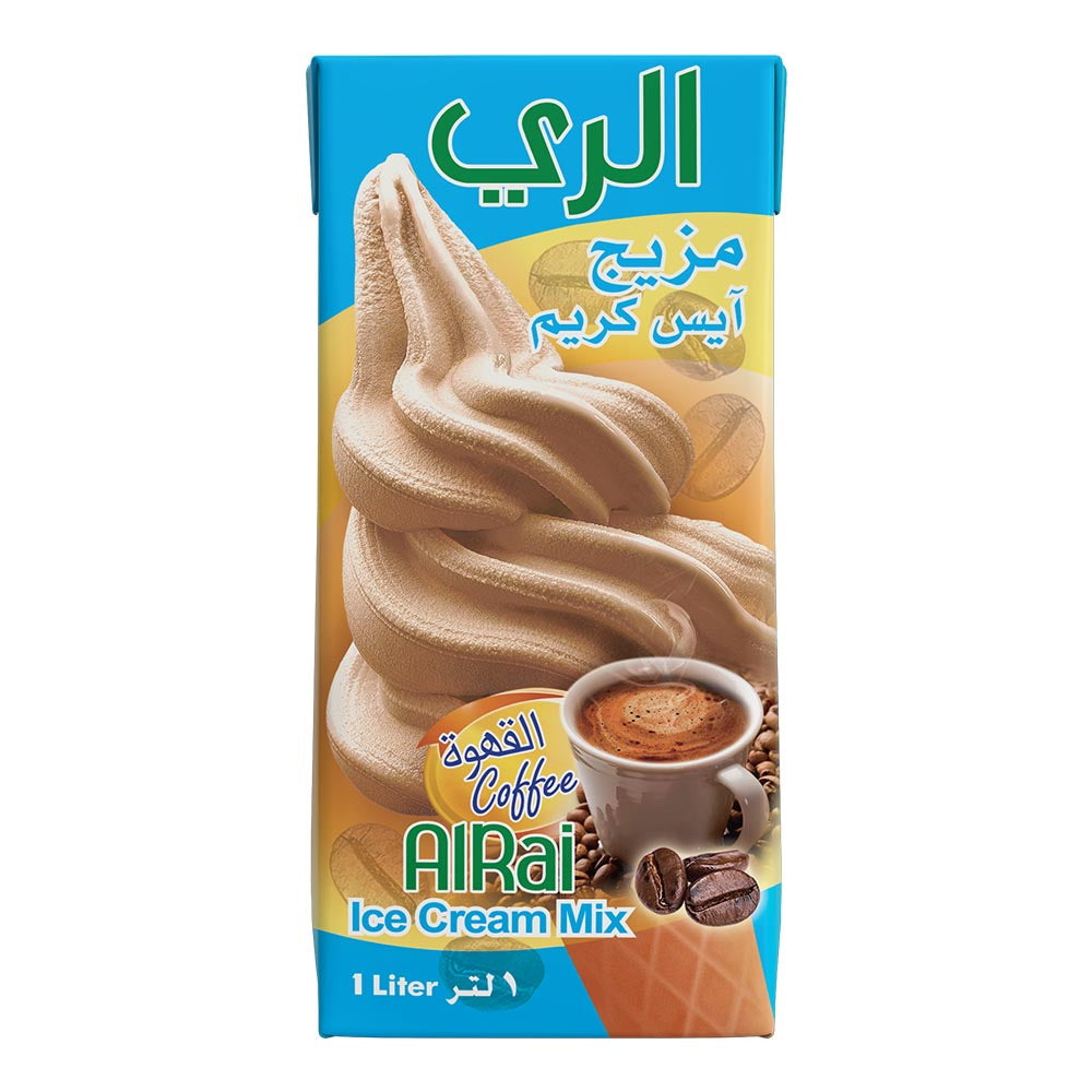Al-Ray Ice Cream Mix 1L Coffee Flavor
