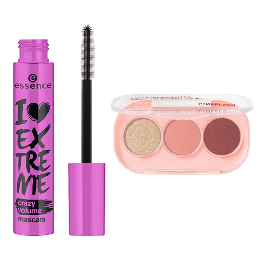 مجموعة ايشادو بينك فلاش و ماسكارا ايسنس لإطلالة عيون مثالية - قطعتين