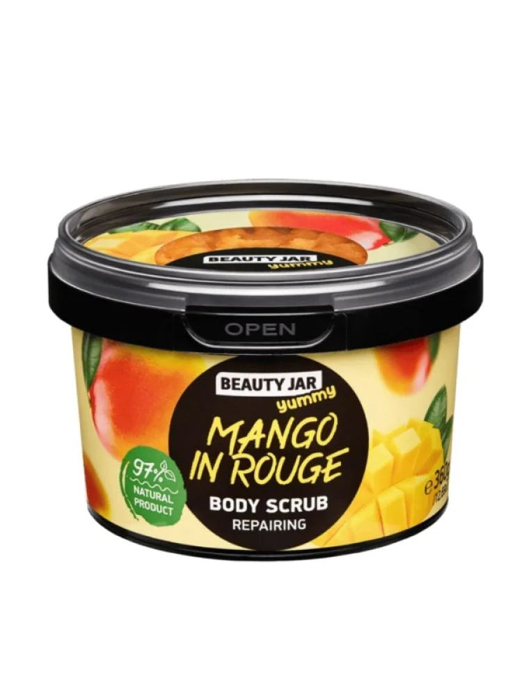 مقشر الجسم بزيت جوز الهند وخلاصة المانجو من بيوتي جار – 360 جرام