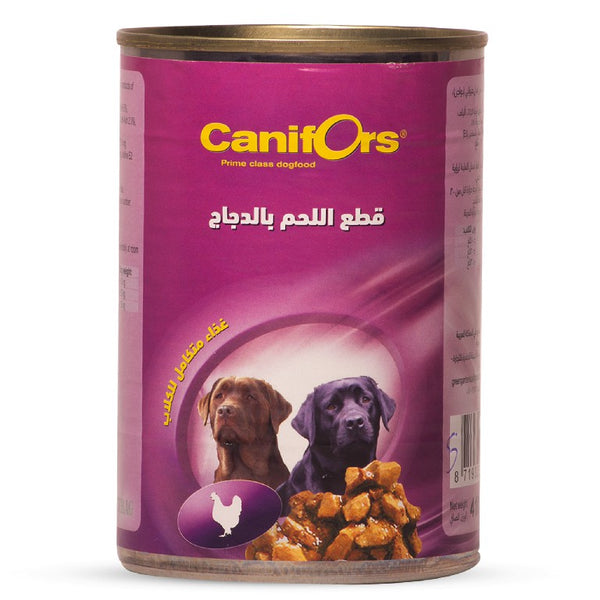 Canforce viande de boeuf avec poulet 410 grammes