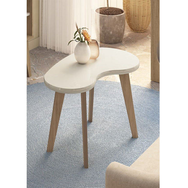 ORGANIC COFFEE TABLE - OFF WHITE