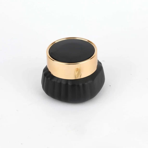 सुंदर कांच का जार, आकार 7*6 सेमी 