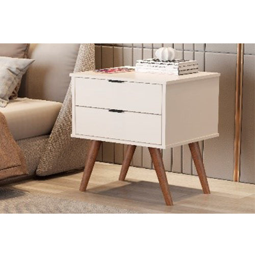 BED SIDE TABLE W/ DRAWERS