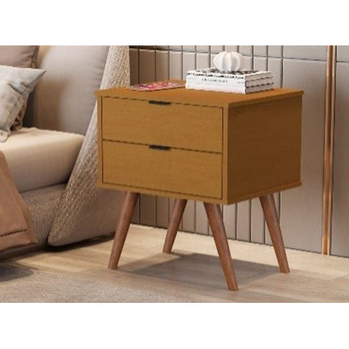 BED SIDE TABLE W/ DRAWERS