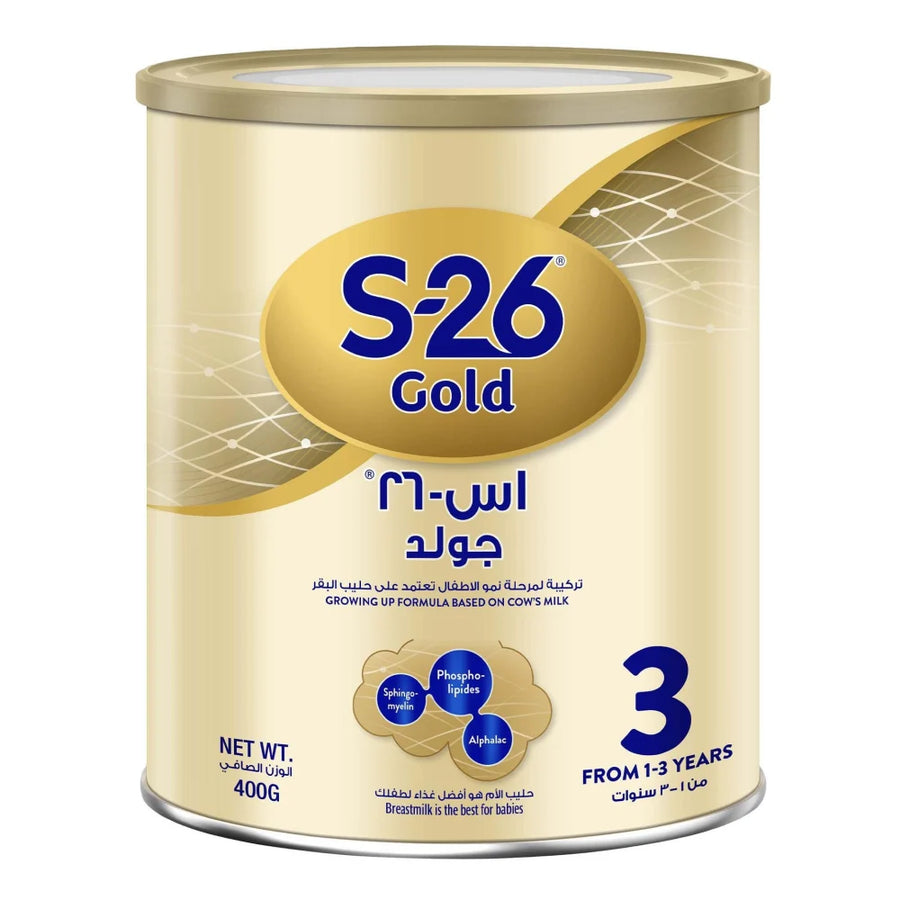 S-26 Gold Stage 3 Growing-Up Milk 400g