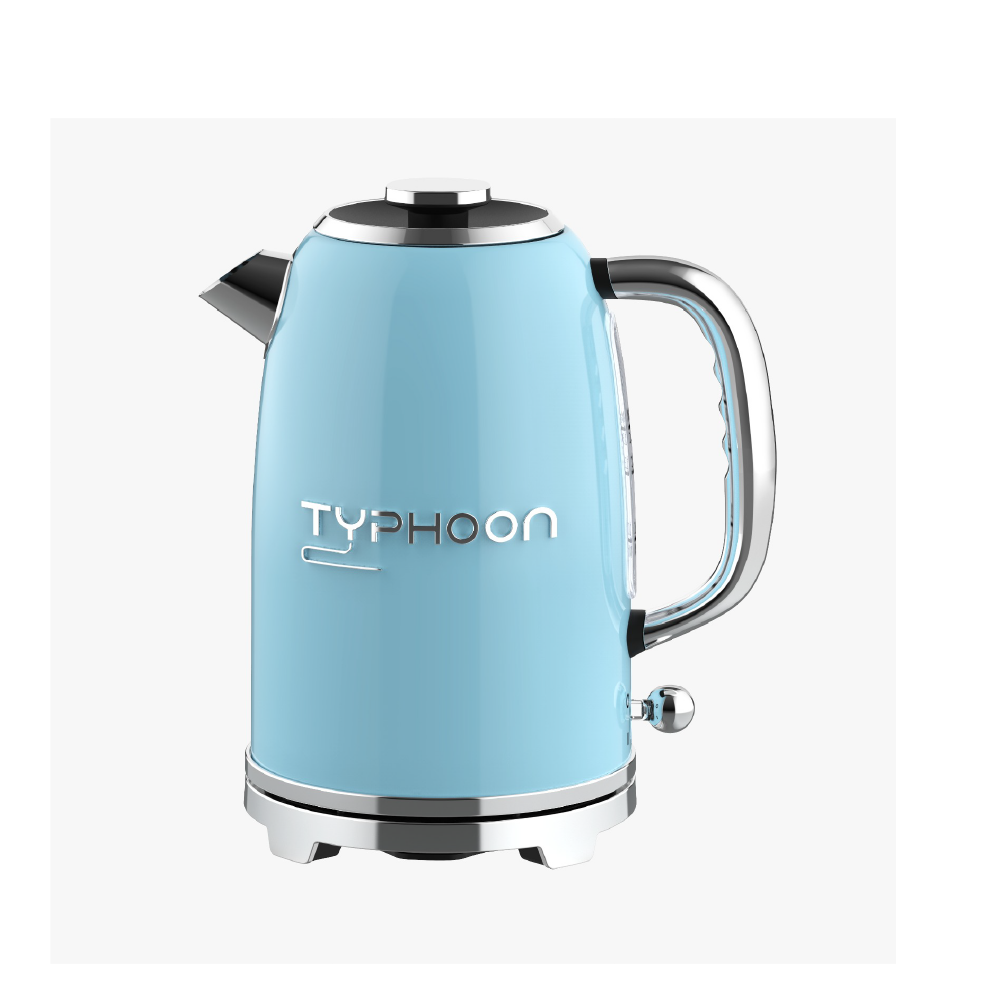 تايفون غلاية كهربائيةاستيل 1.8لتر 2200Wازرق