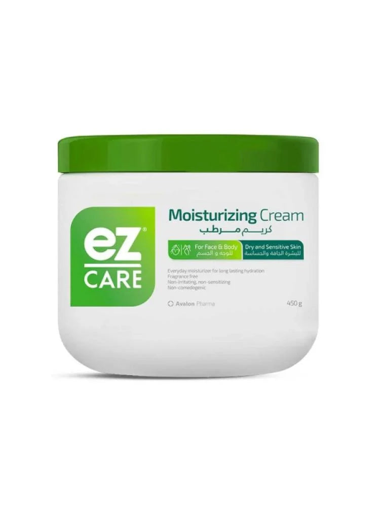 रूखी और संवेदनशील त्वचा के लिए ईज़ी केयर मॉइस्चराइजिंग क्रीम - 450 ग्राम