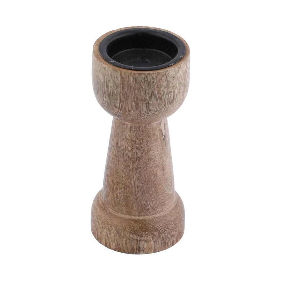 شمعدان خشب هندي