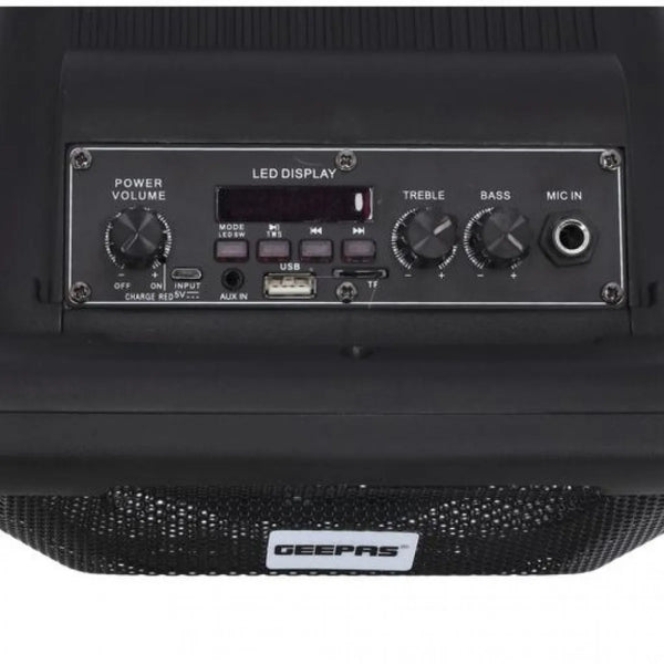 سماعة مكبر صوت جيباس قابل للشحن مع اضاءة