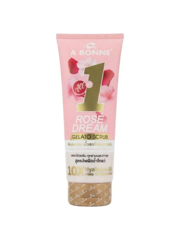 مقشر جيلاتو للوجة والجسم روز دريم اشراق وتالق من ايبون - 300 جرام