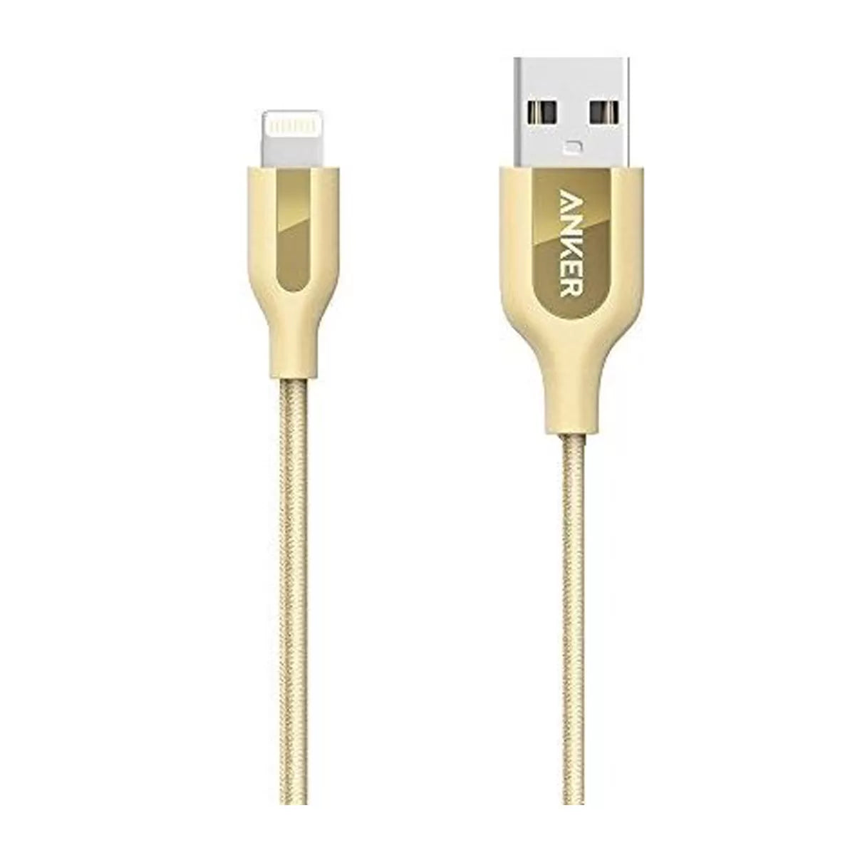 انكر باور لاين بلس كابل لايتنينج 6 أقدام لاجهزة الايفون - ذهبي