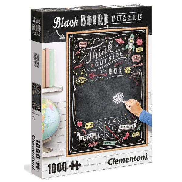 Clementoni Puzzle Blackboard Intelligence Puzzle 1000 Pieces