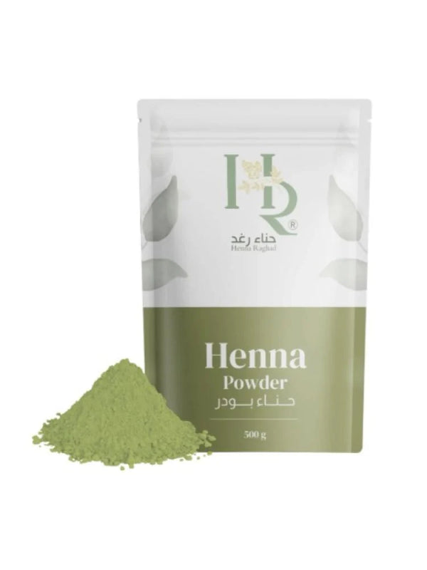 حناء بودره فريش طبيعي ١٠٠٪ من حناء رغد - 500جرام