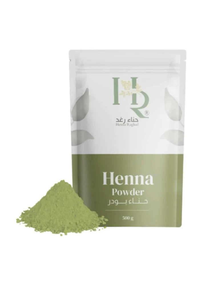 حناء بودره فريش طبيعي ١٠٠٪ من حناء رغد - 500جرام