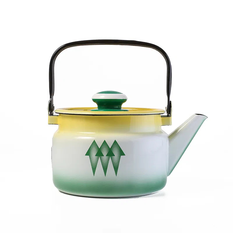 إبريق غضار روسي اخضر 1.5لتر