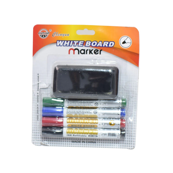 5 Piece Whiteboard Marker Set