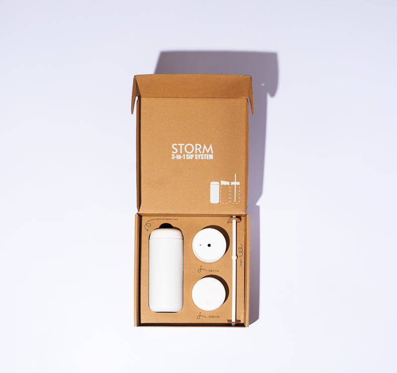 مق ستورم كارتر 16 اونص MATTE WHITE