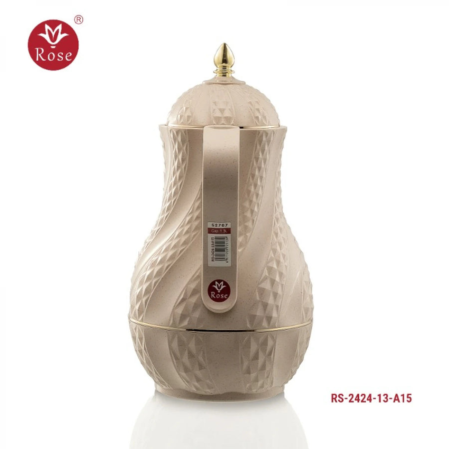 ترمس بلاستيك روز 1.3لتر