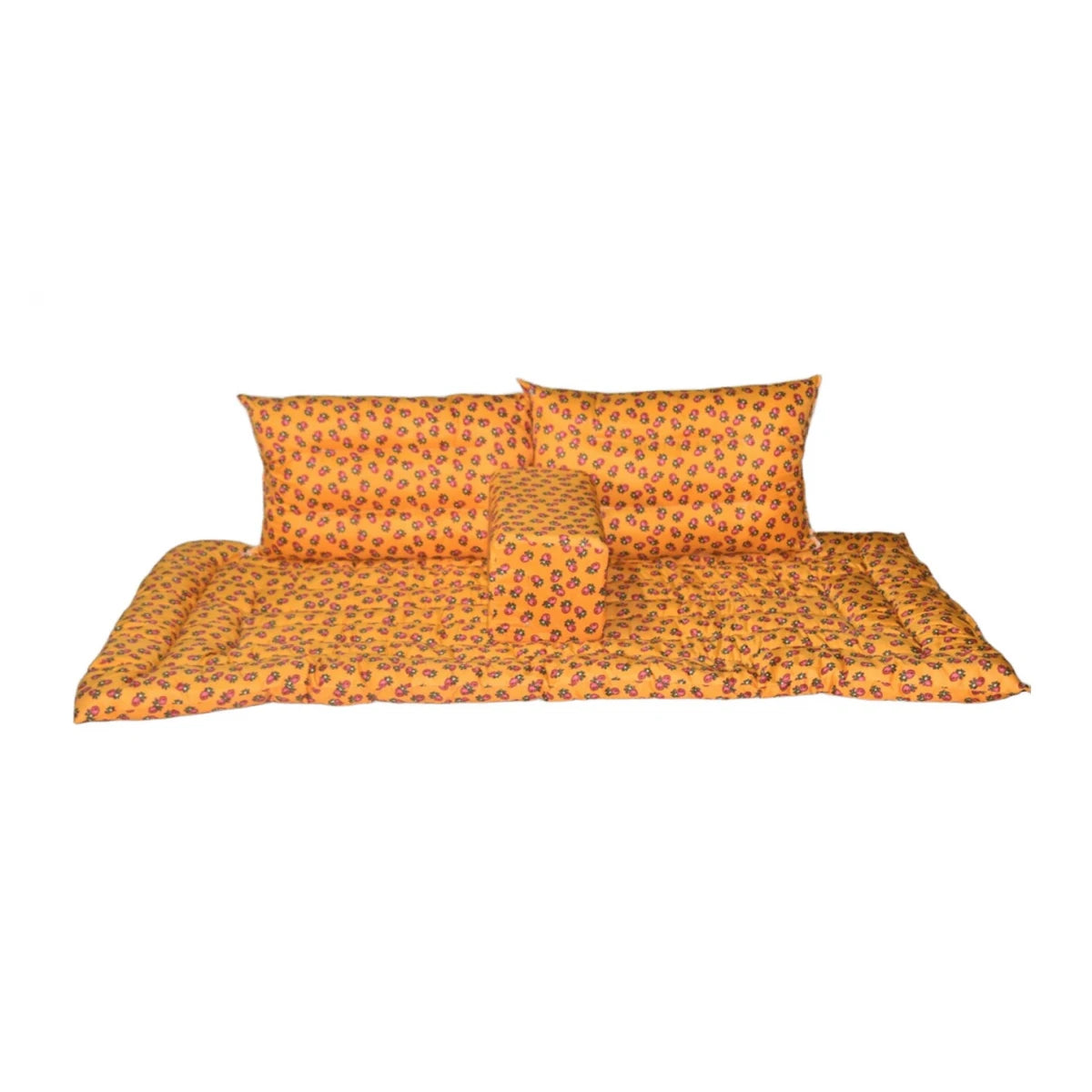 طقم جلسة شالكي قماش 4 قطعة