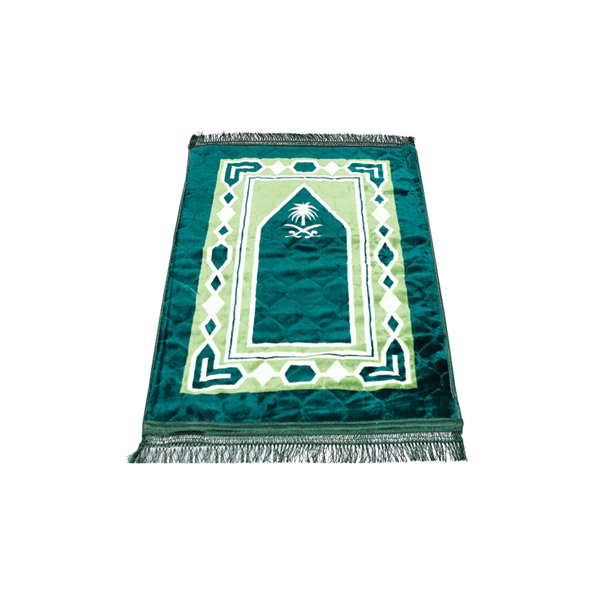 سجادة صلاة مخملية 110× 70سم الوان متعددة