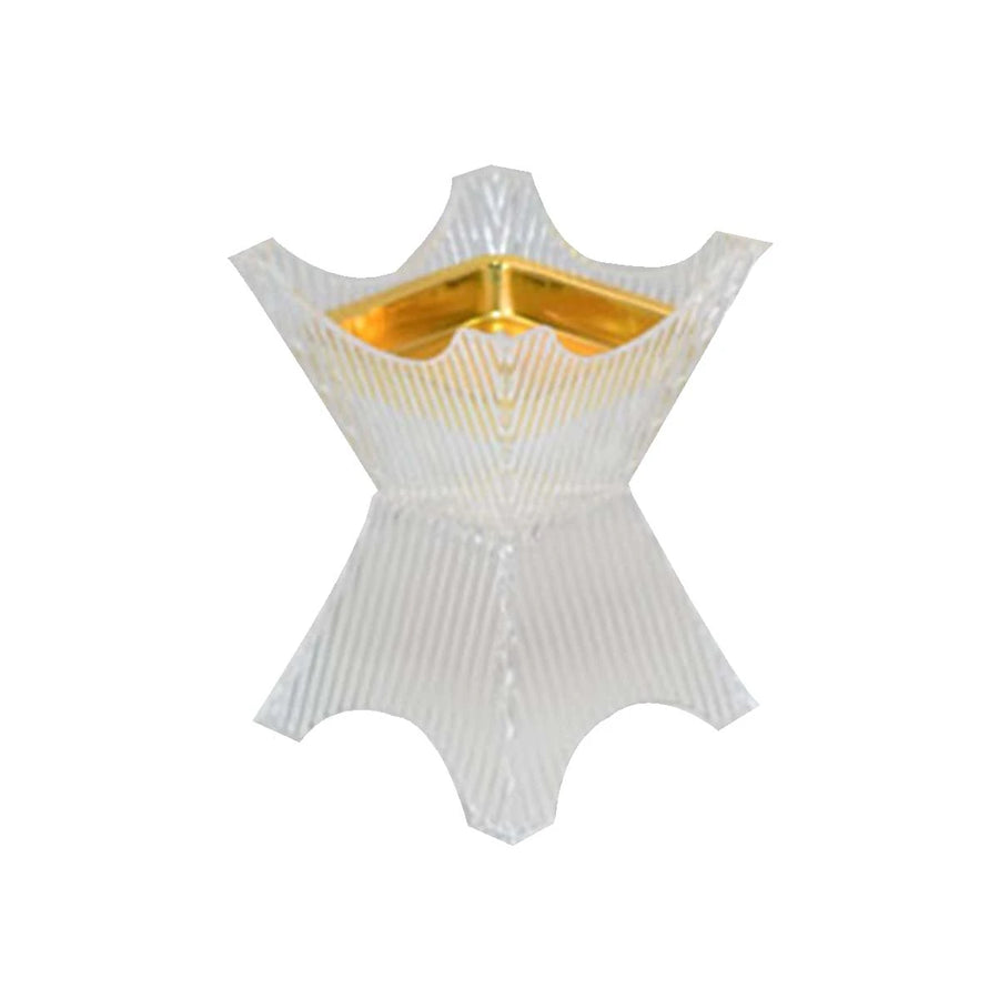 مبخرة بلاستيك شفاف صغير 12سم